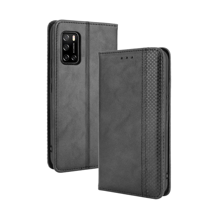 Magnetic Buckle Retro Crazy Horse Texture Horizontal Flip Leather Case with Holder & Card Slots & Photo Frame, For OPPO A54 5G / A74 5G / A93 5G, For OPPO A55 5G / A53s 5G, For OPPO A74 4G / F19 4G, For OPPO A94 5G / Reno5Z 5G / F19 Pro+ 5G������������...