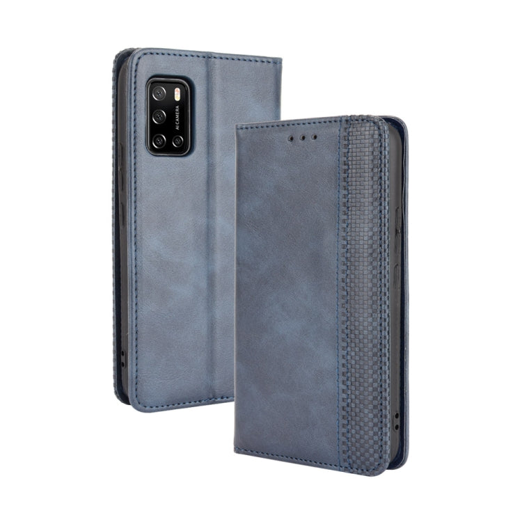 Magnetic Buckle Retro Crazy Horse Texture Horizontal Flip Leather Case with Holder & Card Slots & Photo Frame, For OPPO A54 5G / A74 5G / A93 5G, For OPPO A55 5G / A53s 5G, For OPPO A74 4G / F19 4G, For OPPO A94 5G / Reno5Z 5G / F19 Pro+ 5G������������...