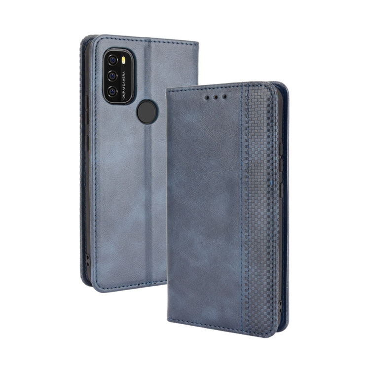 Magnetic Buckle Retro Crazy Horse Texture Horizontal Flip Leather Case with Holder & Card Slots & Photo Frame, For OPPO A54 5G / A74 5G / A93 5G, For OPPO A55 5G / A53s 5G, For OPPO A74 4G / F19 4G, For OPPO A94 5G / Reno5Z 5G / F19 Pro+ 5G������������...