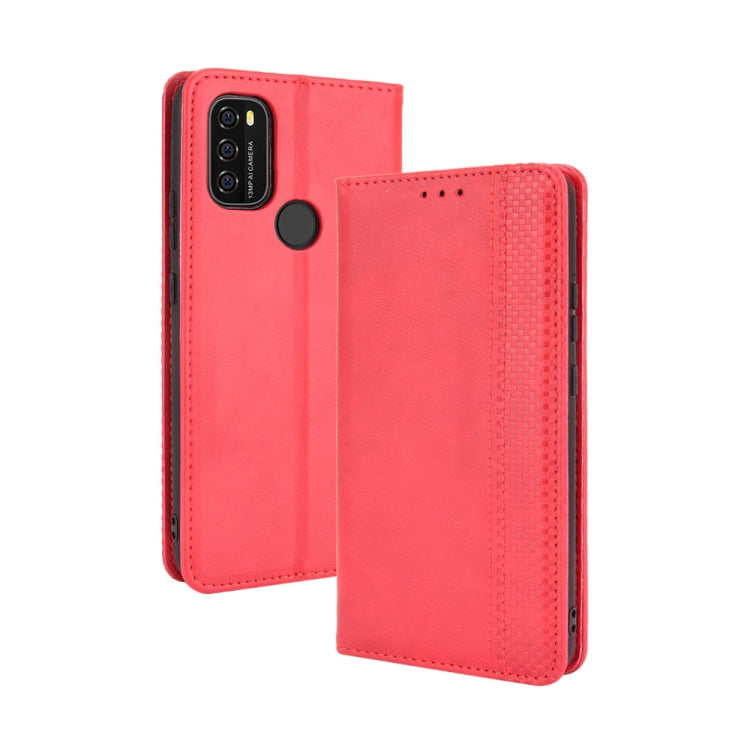 Magnetic Buckle Retro Crazy Horse Texture Horizontal Flip Leather Case with Holder & Card Slots & Photo Frame, For OPPO A54 5G / A74 5G / A93 5G, For OPPO A55 5G / A53s 5G, For OPPO A74 4G / F19 4G, For OPPO A94 5G / Reno5Z 5G / F19 Pro+ 5G������������...