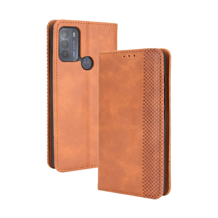 Magnetic Buckle Retro Crazy Horse Texture Horizontal Flip Leather Case with Holder & Card Slots & Photo Frame, For OPPO A54 5G / A74 5G / A93 5G, For OPPO A55 5G / A53s 5G, For OPPO A74 4G / F19 4G, For OPPO A94 5G / Reno5Z 5G / F19 Pro+ 5G������������...
