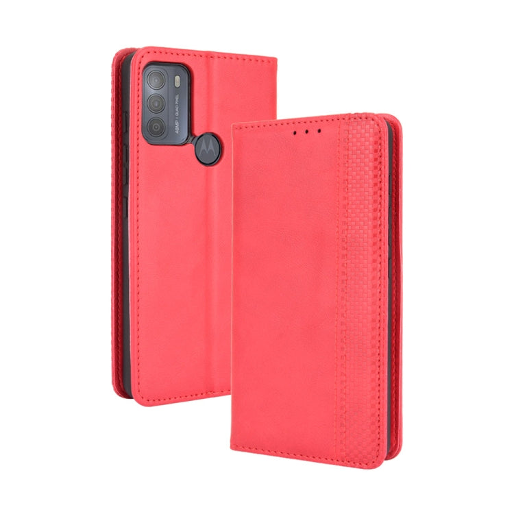 Magnetic Buckle Retro Crazy Horse Texture Horizontal Flip Leather Case with Holder & Card Slots & Photo Frame, For OPPO A54 5G / A74 5G / A93 5G, For OPPO A55 5G / A53s 5G, For OPPO A74 4G / F19 4G, For OPPO A94 5G / Reno5Z 5G / F19 Pro+ 5G������������...