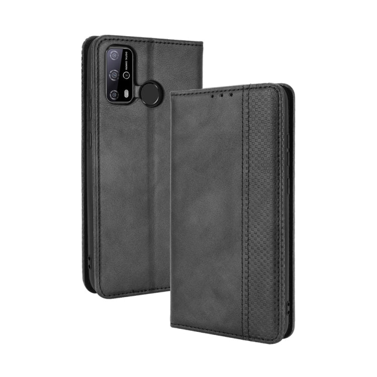 Magnetic Buckle Retro Crazy Horse Texture Horizontal Flip Leather Case with Holder & Card Slots & Photo Frame, For OPPO A54 5G / A74 5G / A93 5G, For OPPO A55 5G / A53s 5G, For OPPO A74 4G / F19 4G, For OPPO A94 5G / Reno5Z 5G / F19 Pro+ 5G������������...