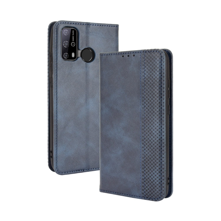 Magnetic Buckle Retro Crazy Horse Texture Horizontal Flip Leather Case with Holder & Card Slots & Photo Frame, For OPPO A54 5G / A74 5G / A93 5G, For OPPO A55 5G / A53s 5G, For OPPO A74 4G / F19 4G, For OPPO A94 5G / Reno5Z 5G / F19 Pro+ 5G������������...