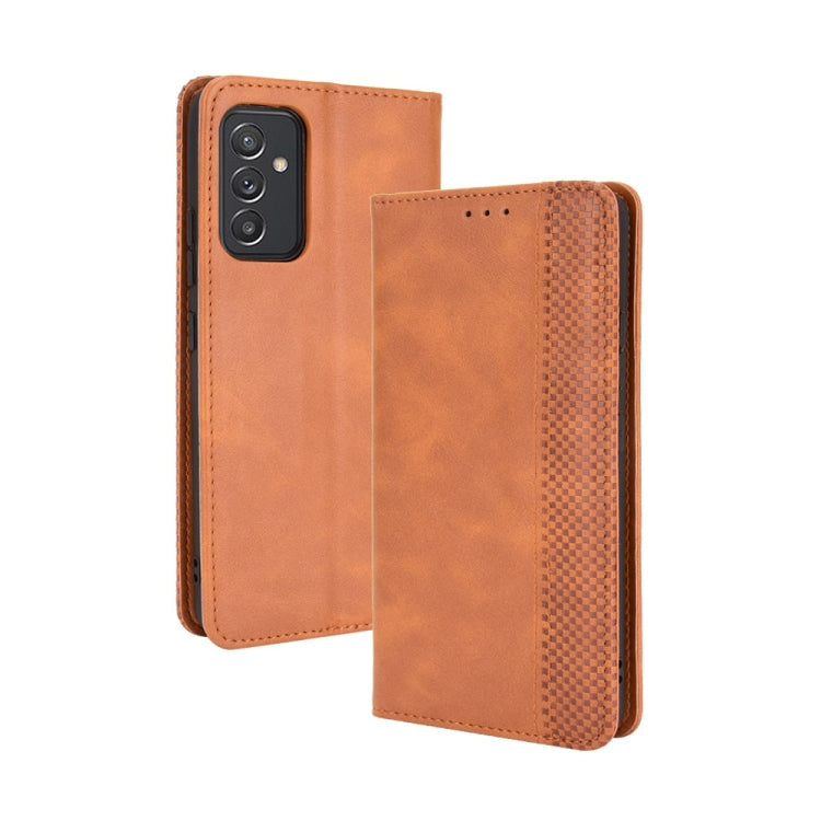 Magnetic Buckle Retro Crazy Horse Texture Horizontal Flip Leather Case with Holder & Card Slots & Photo Frame, For OPPO A54 5G / A74 5G / A93 5G, For OPPO A55 5G / A53s 5G, For OPPO A74 4G / F19 4G, For OPPO A94 5G / Reno5Z 5G / F19 Pro+ 5G������������...