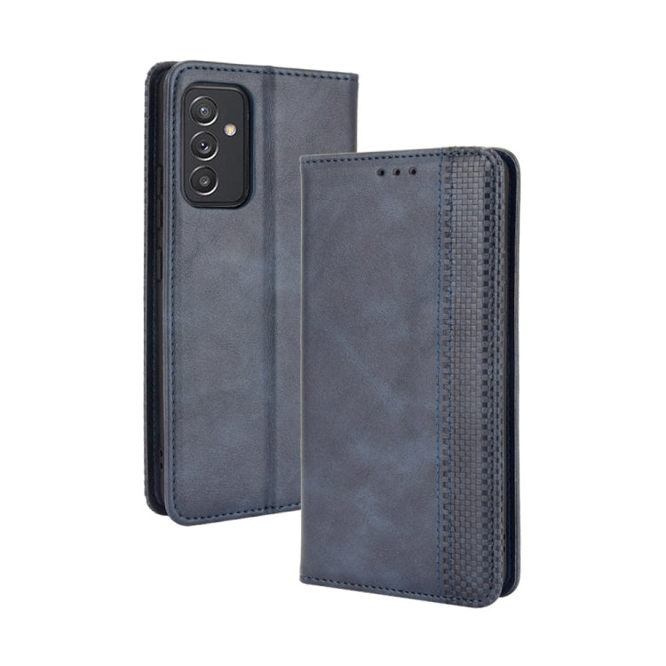 Magnetic Buckle Retro Crazy Horse Texture Horizontal Flip Leather Case with Holder & Card Slots & Photo Frame, For OPPO A54 5G / A74 5G / A93 5G, For OPPO A55 5G / A53s 5G, For OPPO A74 4G / F19 4G, For OPPO A94 5G / Reno5Z 5G / F19 Pro+ 5G������������...
