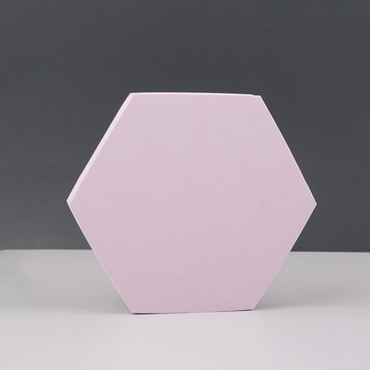 Geometric Cube Solid Color Photography Photo Background Table Shooting Foam Props