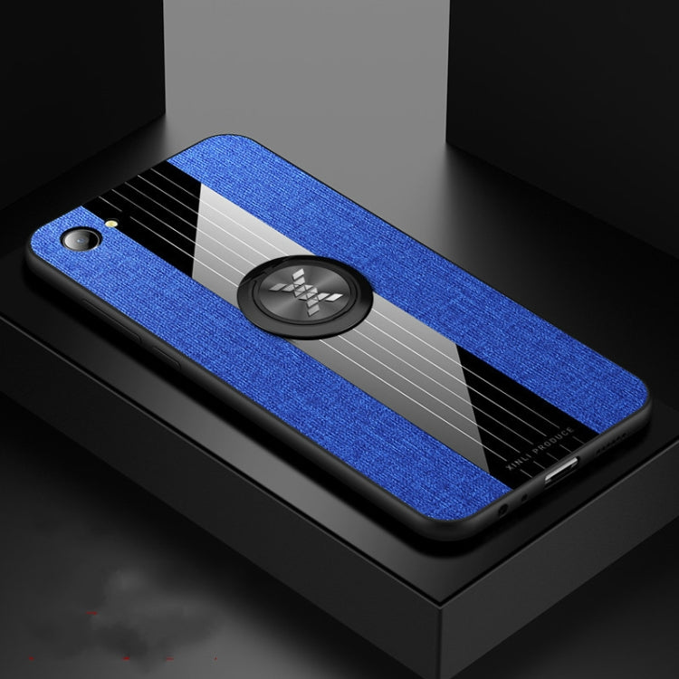 XINLI Stitching Cloth Textue Shockproof TPU Protective Case with Ring Holder, For OPPO A3, For OPPO A5, For OPPO A7, For OPPO A9, For OPPO A7X / F9, For OPPO A57, For OPPO A59, For OPPO A73, For OPPO A83, For OPPO R9 Plus, For OPPO R9, For OPPO R9S����...