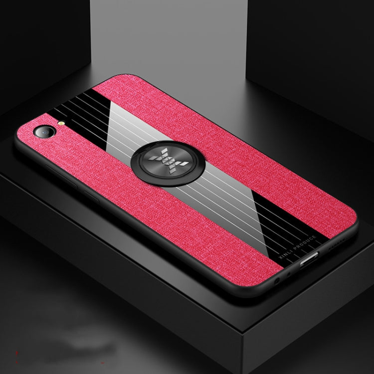 XINLI Stitching Cloth Textue Shockproof TPU Protective Case with Ring Holder, For OPPO A3, For OPPO A5, For OPPO A7, For OPPO A9, For OPPO A7X / F9, For OPPO A57, For OPPO A59, For OPPO A73, For OPPO A83, For OPPO R9 Plus, For OPPO R9, For OPPO R9S����...