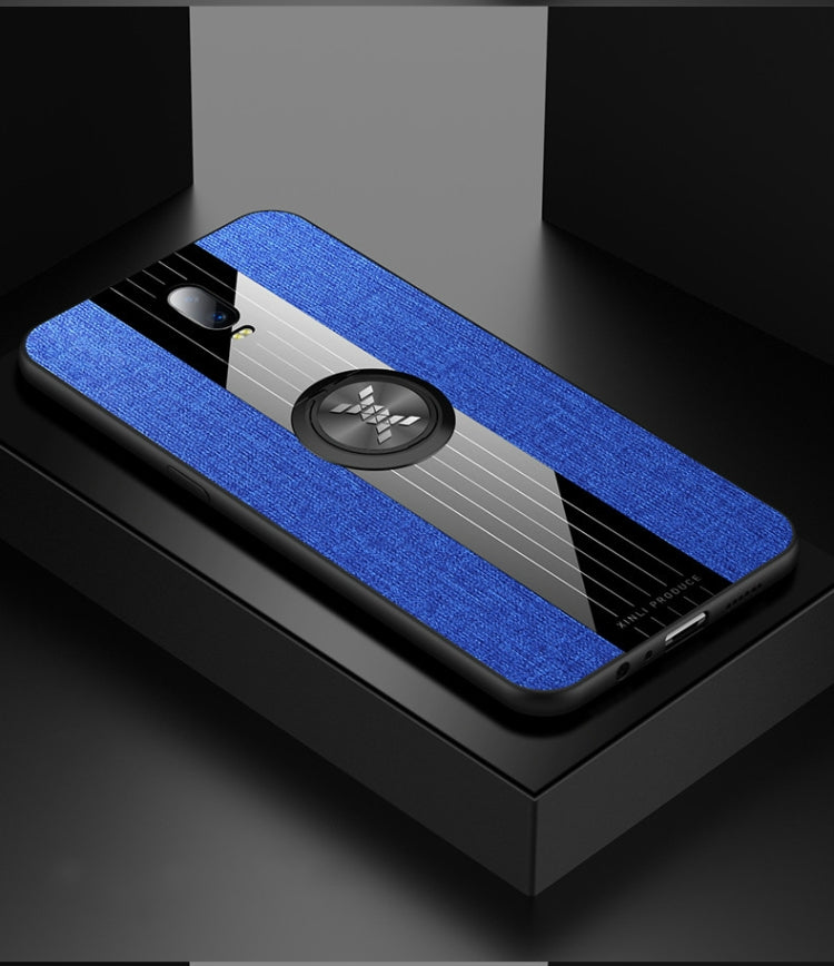 XINLI Stitching Cloth Textue Shockproof TPU Protective Case with Ring Holder, For OPPO Realme Q, For OPPO Realme X / K3, For OPPO Realme X Lite, For OPPO Reno, For OPPO Reno 2, For OPPO Reno Z
