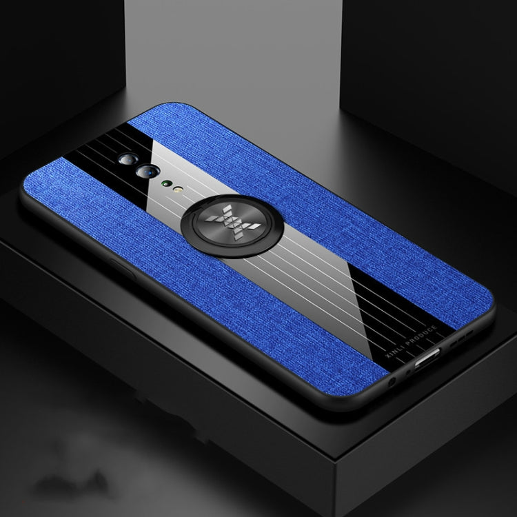 XINLI Stitching Cloth Textue Shockproof TPU Protective Case with Ring Holder, For OPPO Realme Q, For OPPO Realme X / K3, For OPPO Realme X Lite, For OPPO Reno, For OPPO Reno 2, For OPPO Reno Z