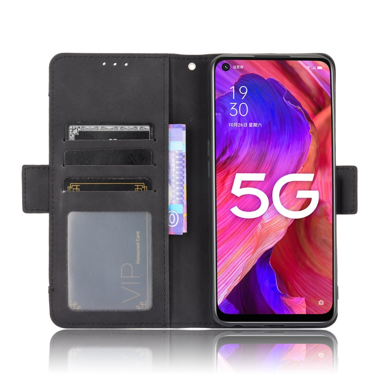 Skin Feel Calf Pattern Horizontal Flip Leather Case with Holder & Card Slots & Photo Frame, For OPPO A54 5G / A74 5G / A93 5G, For OPPO A55 5G / A53s 5G, For OPPO A74 4G / F19 4G, For OPPO A94 5G / Reno5Z 5G / F19 Pro+ 5G�������������������������������...