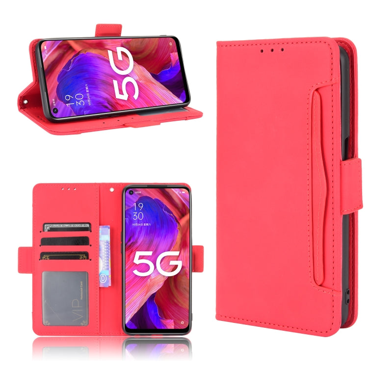 Skin Feel Calf Pattern Horizontal Flip Leather Case with Holder & Card Slots & Photo Frame, For OPPO A54 5G / A74 5G / A93 5G, For OPPO A55 5G / A53s 5G, For OPPO A74 4G / F19 4G, For OPPO A94 5G / Reno5Z 5G / F19 Pro+ 5G�������������������������������...