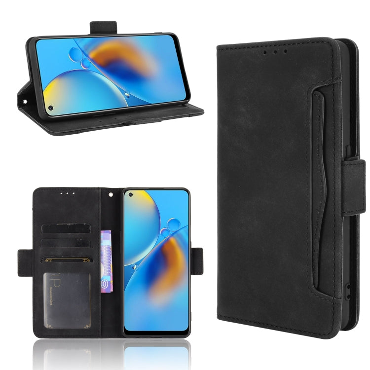 Skin Feel Calf Pattern Horizontal Flip Leather Case with Holder & Card Slots & Photo Frame, For OPPO A54 5G / A74 5G / A93 5G, For OPPO A55 5G / A53s 5G, For OPPO A74 4G / F19 4G, For OPPO A94 5G / Reno5Z 5G / F19 Pro+ 5G�������������������������������...