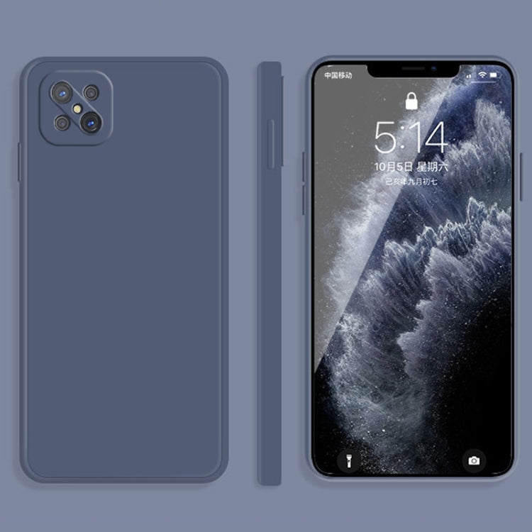 Solid Color Imitation Liquid Silicone Straight Edge Dropproof Full Coverage Protective Case, For OPPO A9 / A9X / F11, For OPPO A92s, For OPPO A5 / A3s, For OPPO Find X3, For OPPO A72, For OPPO Reno4 SE, For OPPO R15, For OPPO R17, For OPPO R17 Pro�����...