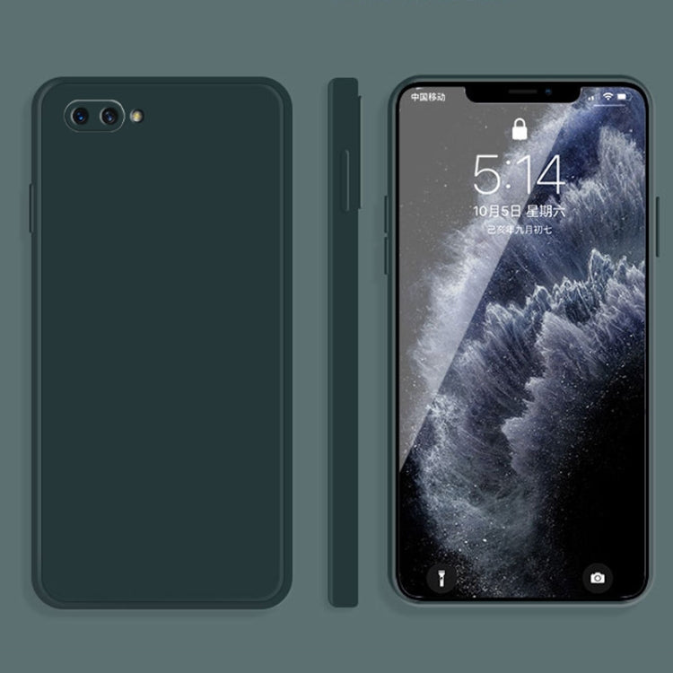 Solid Color Imitation Liquid Silicone Straight Edge Dropproof Full Coverage Protective Case, For OPPO A9 / A9X / F11, For OPPO A92s, For OPPO A5 / A3s, For OPPO Find X3, For OPPO A72, For OPPO Reno4 SE, For OPPO R15, For OPPO R17, For OPPO R17 Pro�����...