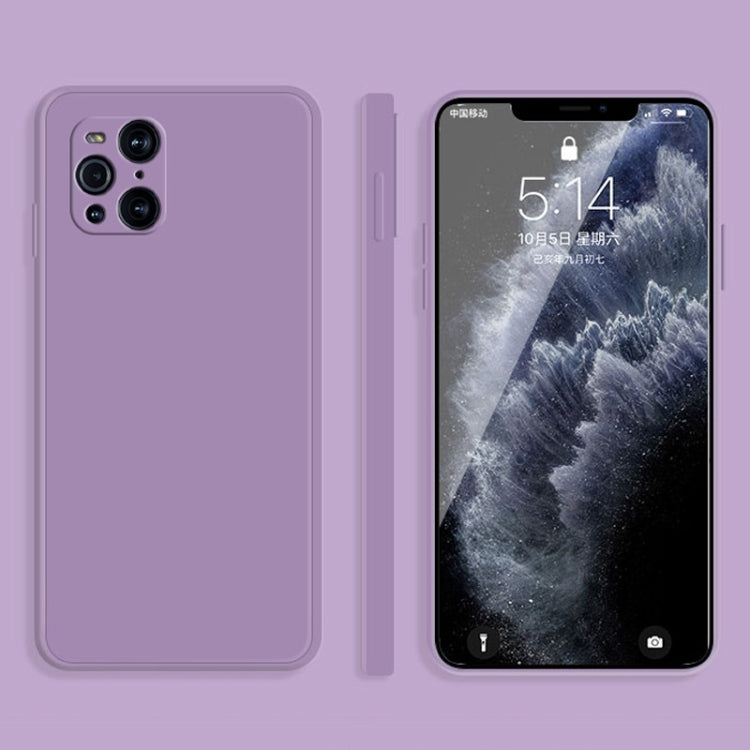 Solid Color Imitation Liquid Silicone Straight Edge Dropproof Full Coverage Protective Case, For OPPO A9 / A9X / F11, For OPPO A92s, For OPPO A5 / A3s, For OPPO Find X3, For OPPO A72, For OPPO Reno4 SE, For OPPO R15, For OPPO R17, For OPPO R17 Pro�����...