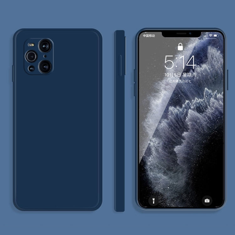 Solid Color Imitation Liquid Silicone Straight Edge Dropproof Full Coverage Protective Case, For OPPO A9 / A9X / F11, For OPPO A92s, For OPPO A5 / A3s, For OPPO Find X3, For OPPO A72, For OPPO Reno4 SE, For OPPO R15, For OPPO R17, For OPPO R17 Pro�����...