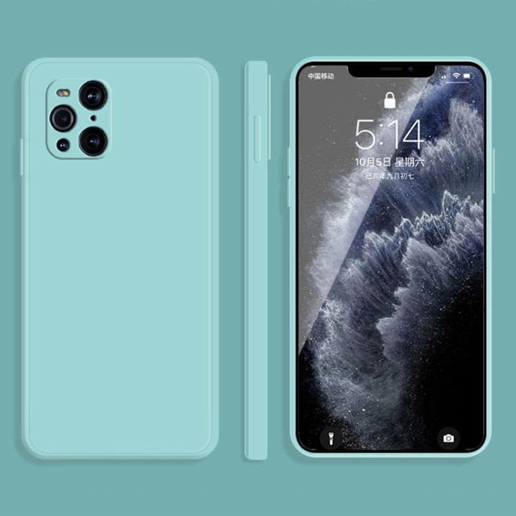 Solid Color Imitation Liquid Silicone Straight Edge Dropproof Full Coverage Protective Case, For OPPO A9 / A9X / F11, For OPPO A92s, For OPPO A5 / A3s, For OPPO Find X3, For OPPO A72, For OPPO Reno4 SE, For OPPO R15, For OPPO R17, For OPPO R17 Pro�����...