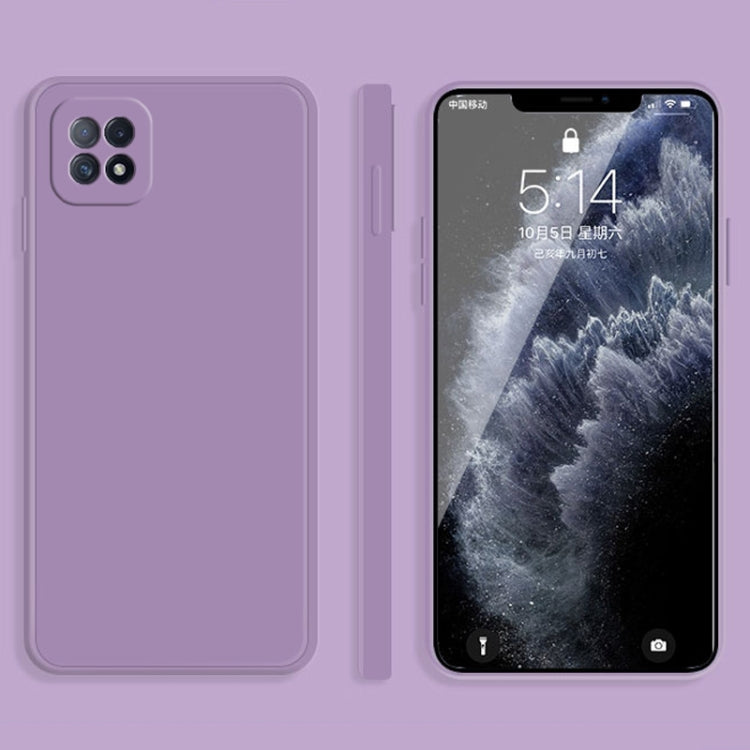 Solid Color Imitation Liquid Silicone Straight Edge Dropproof Full Coverage Protective Case, For OPPO A9 / A9X / F11, For OPPO A92s, For OPPO A5 / A3s, For OPPO Find X3, For OPPO A72, For OPPO Reno4 SE, For OPPO R15, For OPPO R17, For OPPO R17 Pro�����...