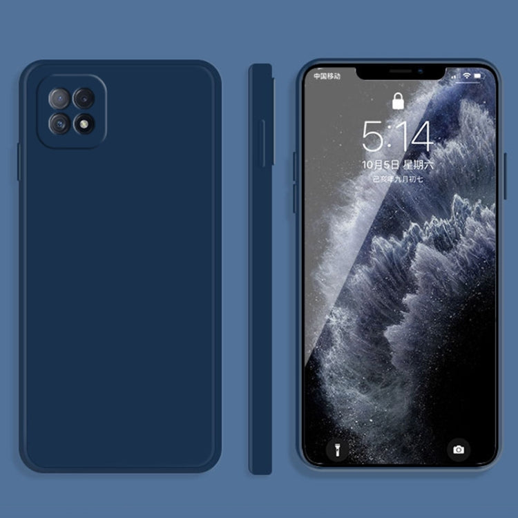 Solid Color Imitation Liquid Silicone Straight Edge Dropproof Full Coverage Protective Case, For OPPO A9 / A9X / F11, For OPPO A92s, For OPPO A5 / A3s, For OPPO Find X3, For OPPO A72, For OPPO Reno4 SE, For OPPO R15, For OPPO R17, For OPPO R17 Pro�����...