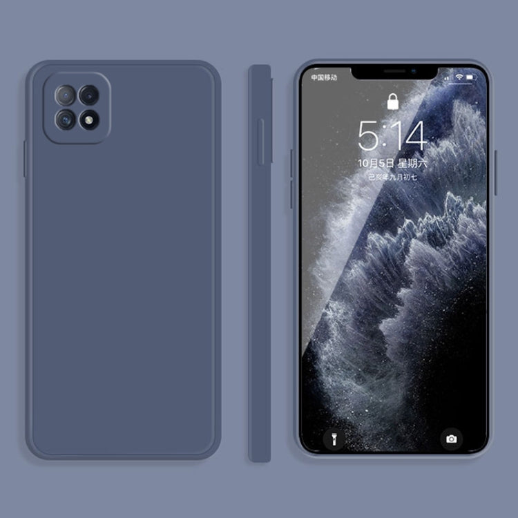 Solid Color Imitation Liquid Silicone Straight Edge Dropproof Full Coverage Protective Case, For OPPO A9 / A9X / F11, For OPPO A92s, For OPPO A5 / A3s, For OPPO Find X3, For OPPO A72, For OPPO Reno4 SE, For OPPO R15, For OPPO R17, For OPPO R17 Pro�����...
