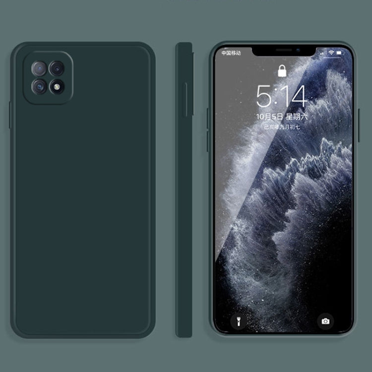 Solid Color Imitation Liquid Silicone Straight Edge Dropproof Full Coverage Protective Case, For OPPO A9 / A9X / F11, For OPPO A92s, For OPPO A5 / A3s, For OPPO Find X3, For OPPO A72, For OPPO Reno4 SE, For OPPO R15, For OPPO R17, For OPPO R17 Pro�����...