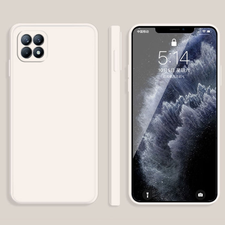 Solid Color Imitation Liquid Silicone Straight Edge Dropproof Full Coverage Protective Case, For OPPO A9 / A9X / F11, For OPPO A92s, For OPPO A5 / A3s, For OPPO Find X3, For OPPO A72, For OPPO Reno4 SE, For OPPO R15, For OPPO R17, For OPPO R17 Pro�����...
