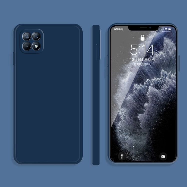 Solid Color Imitation Liquid Silicone Straight Edge Dropproof Full Coverage Protective Case, For OPPO A9 / A9X / F11, For OPPO A92s, For OPPO A5 / A3s, For OPPO Find X3, For OPPO A72, For OPPO Reno4 SE, For OPPO R15, For OPPO R17, For OPPO R17 Pro�����...