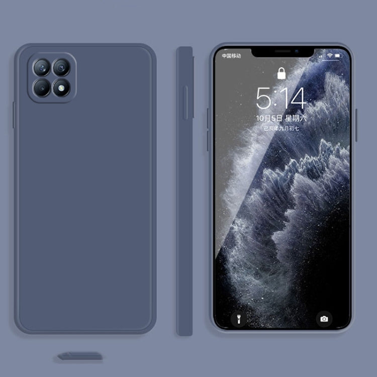 Solid Color Imitation Liquid Silicone Straight Edge Dropproof Full Coverage Protective Case, For OPPO A9 / A9X / F11, For OPPO A92s, For OPPO A5 / A3s, For OPPO Find X3, For OPPO A72, For OPPO Reno4 SE, For OPPO R15, For OPPO R17, For OPPO R17 Pro�����...