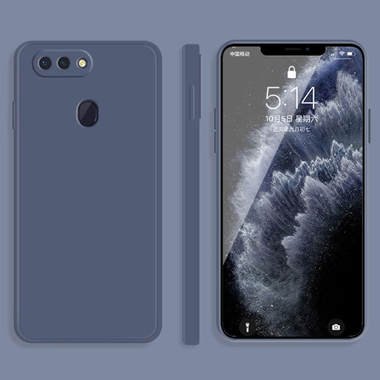 Solid Color Imitation Liquid Silicone Straight Edge Dropproof Full Coverage Protective Case, For OPPO A9 / A9X / F11, For OPPO A92s, For OPPO A5 / A3s, For OPPO Find X3, For OPPO A72, For OPPO Reno4 SE, For OPPO R15, For OPPO R17, For OPPO R17 Pro�����...