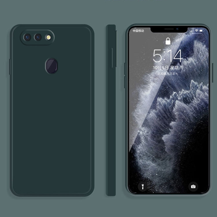 Solid Color Imitation Liquid Silicone Straight Edge Dropproof Full Coverage Protective Case, For OPPO A9 / A9X / F11, For OPPO A92s, For OPPO A5 / A3s, For OPPO Find X3, For OPPO A72, For OPPO Reno4 SE, For OPPO R15, For OPPO R17, For OPPO R17 Pro�����...