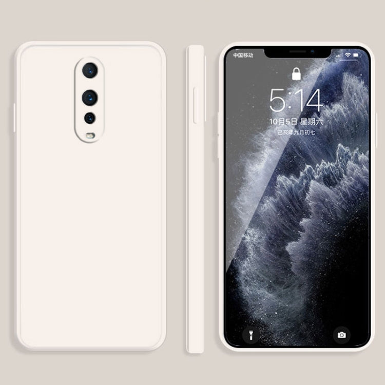 Solid Color Imitation Liquid Silicone Straight Edge Dropproof Full Coverage Protective Case, For OPPO A9 / A9X / F11, For OPPO A92s, For OPPO A5 / A3s, For OPPO Find X3, For OPPO A72, For OPPO Reno4 SE, For OPPO R15, For OPPO R17, For OPPO R17 Pro�����...