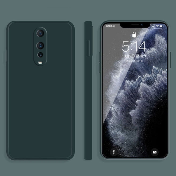 Solid Color Imitation Liquid Silicone Straight Edge Dropproof Full Coverage Protective Case, For OPPO A9 / A9X / F11, For OPPO A92s, For OPPO A5 / A3s, For OPPO Find X3, For OPPO A72, For OPPO Reno4 SE, For OPPO R15, For OPPO R17, For OPPO R17 Pro�����...