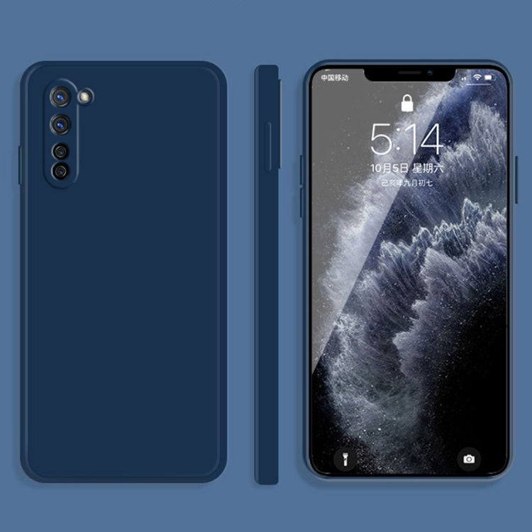 Solid Color Imitation Liquid Silicone Straight Edge Dropproof Full Coverage Protective Case, For OPPO A9 / A9X / F11, For OPPO A92s, For OPPO A5 / A3s, For OPPO Find X3, For OPPO A72, For OPPO Reno4 SE, For OPPO R15, For OPPO R17, For OPPO R17 Pro�����...