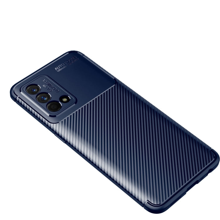 Carbon Fiber Texture Shockproof TPU Case, For OPPO K9