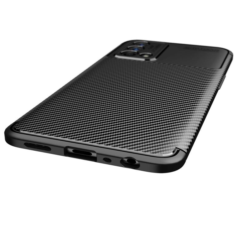 Carbon Fiber Texture Shockproof TPU Case, For OPPO K9