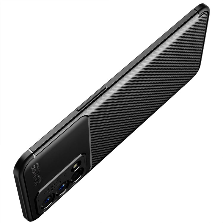 Carbon Fiber Texture Shockproof TPU Case, For OPPO K9