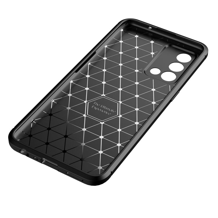 Carbon Fiber Texture Shockproof TPU Case, For OPPO K9