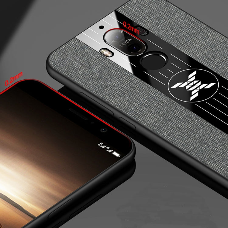 XINLI Stitching Cloth Textue Shockproof TPU Protective Case with Ring Holder, For Huawei Mate 8, For Huawei Mate 9, For Huawei Mate 10, For Huawei Mate 10 Pro, For Huawei Mate 20, For Huawei Mate 20 Pro, For Huawei Mate 20 X, For Huawei Mate 30��������...
