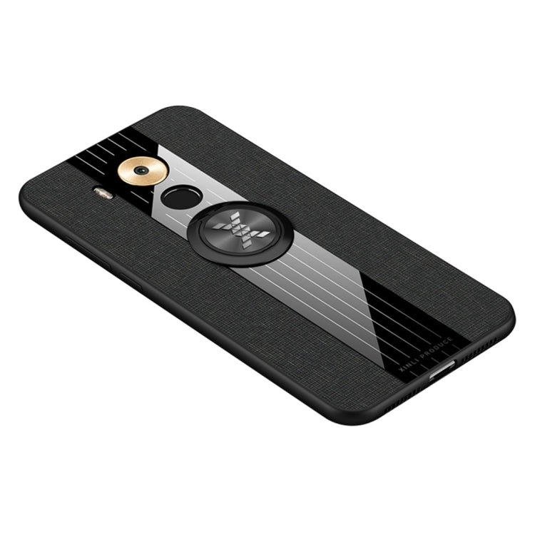 XINLI Stitching Cloth Textue Shockproof TPU Protective Case with Ring Holder, For Huawei Mate 8, For Huawei Mate 9, For Huawei Mate 10, For Huawei Mate 10 Pro, For Huawei Mate 20, For Huawei Mate 20 Pro, For Huawei Mate 20 X, For Huawei Mate 30��������...