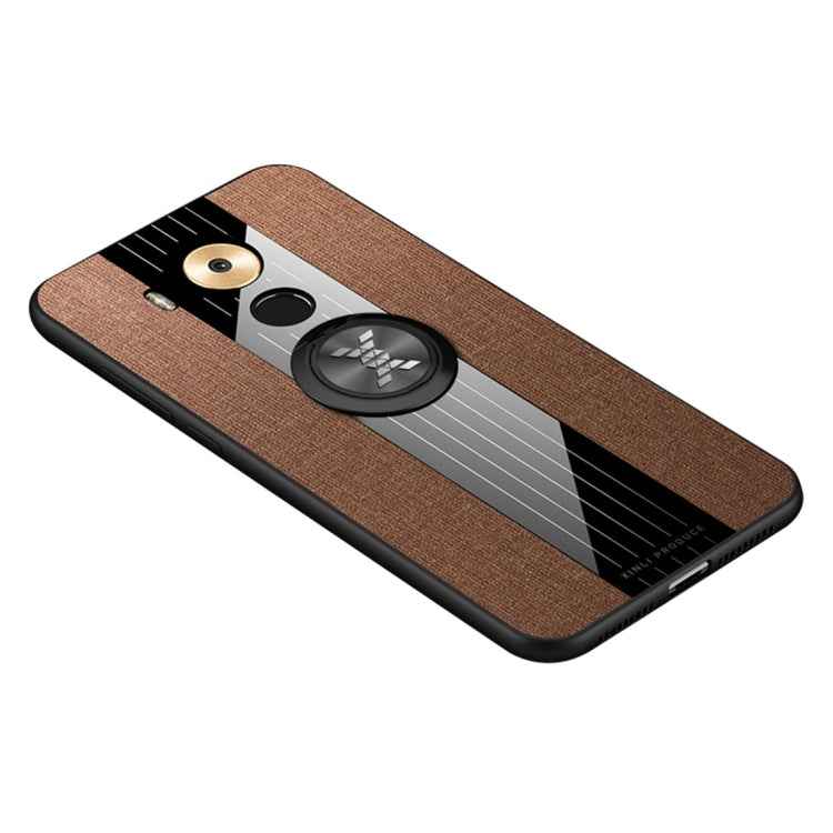 XINLI Stitching Cloth Textue Shockproof TPU Protective Case with Ring Holder, For Huawei Mate 8, For Huawei Mate 9, For Huawei Mate 10, For Huawei Mate 10 Pro, For Huawei Mate 20, For Huawei Mate 20 Pro, For Huawei Mate 20 X, For Huawei Mate 30��������...
