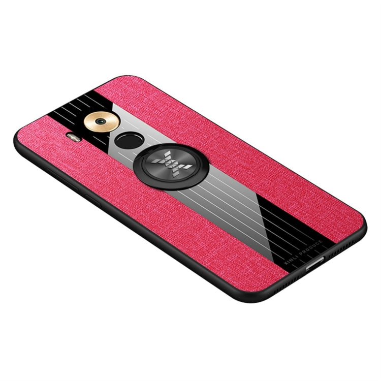 XINLI Stitching Cloth Textue Shockproof TPU Protective Case with Ring Holder, For Huawei Mate 8, For Huawei Mate 9, For Huawei Mate 10, For Huawei Mate 10 Pro, For Huawei Mate 20, For Huawei Mate 20 Pro, For Huawei Mate 20 X, For Huawei Mate 30��������...