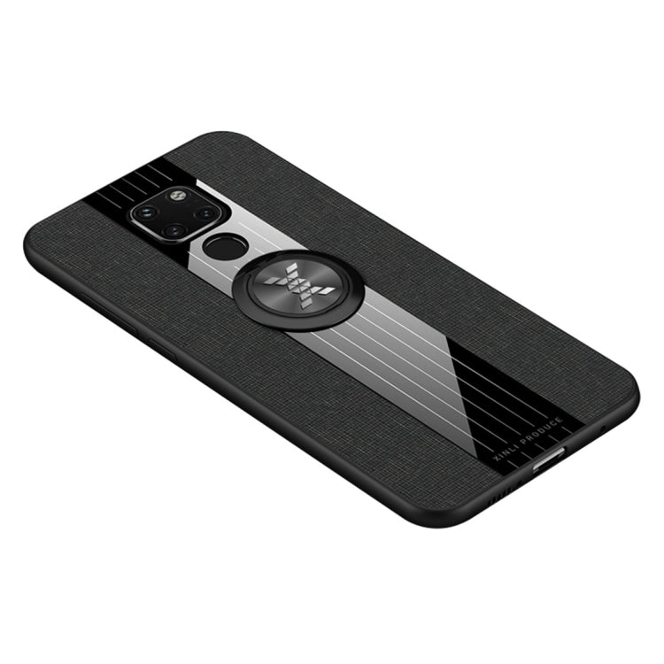 XINLI Stitching Cloth Textue Shockproof TPU Protective Case with Ring Holder, For Huawei Mate 8, For Huawei Mate 9, For Huawei Mate 10, For Huawei Mate 10 Pro, For Huawei Mate 20, For Huawei Mate 20 Pro, For Huawei Mate 20 X, For Huawei Mate 30��������...