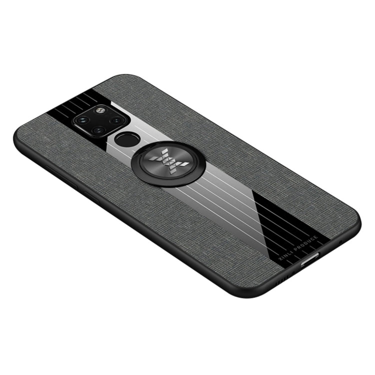 XINLI Stitching Cloth Textue Shockproof TPU Protective Case with Ring Holder, For Huawei Mate 8, For Huawei Mate 9, For Huawei Mate 10, For Huawei Mate 10 Pro, For Huawei Mate 20, For Huawei Mate 20 Pro, For Huawei Mate 20 X, For Huawei Mate 30��������...