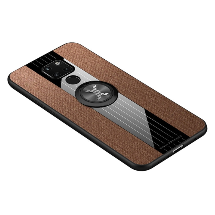 XINLI Stitching Cloth Textue Shockproof TPU Protective Case with Ring Holder, For Huawei Mate 8, For Huawei Mate 9, For Huawei Mate 10, For Huawei Mate 10 Pro, For Huawei Mate 20, For Huawei Mate 20 Pro, For Huawei Mate 20 X, For Huawei Mate 30��������...