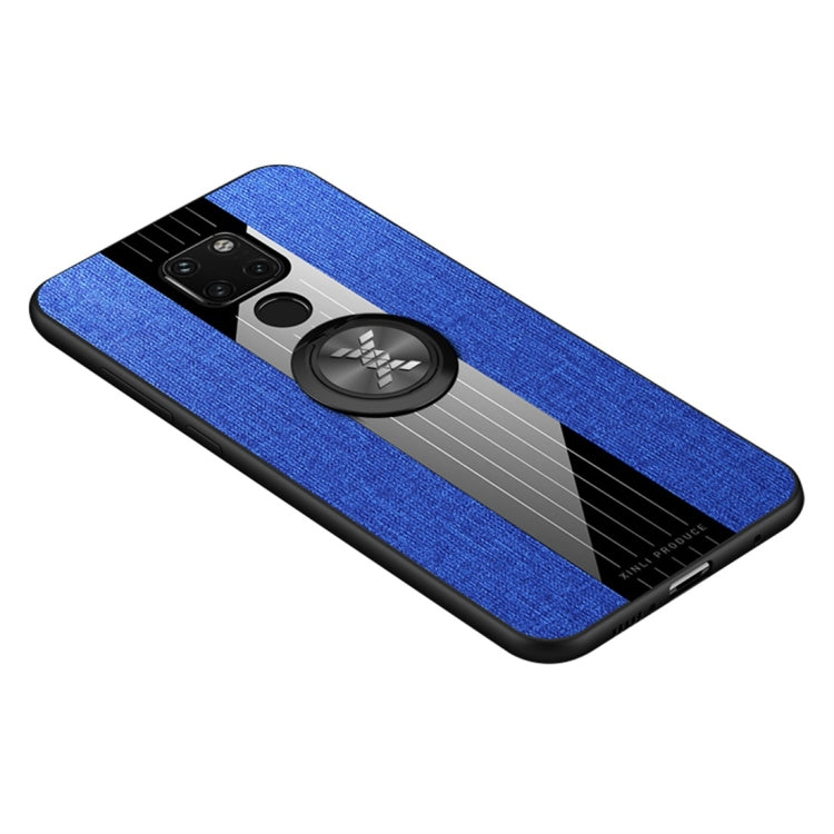 XINLI Stitching Cloth Textue Shockproof TPU Protective Case with Ring Holder, For Huawei Mate 8, For Huawei Mate 9, For Huawei Mate 10, For Huawei Mate 10 Pro, For Huawei Mate 20, For Huawei Mate 20 Pro, For Huawei Mate 20 X, For Huawei Mate 30��������...