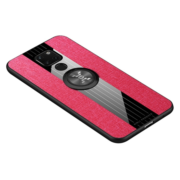 XINLI Stitching Cloth Textue Shockproof TPU Protective Case with Ring Holder, For Huawei Mate 8, For Huawei Mate 9, For Huawei Mate 10, For Huawei Mate 10 Pro, For Huawei Mate 20, For Huawei Mate 20 Pro, For Huawei Mate 20 X, For Huawei Mate 30��������...