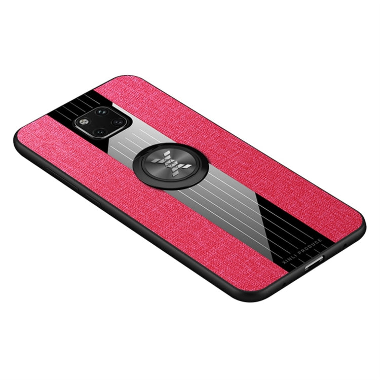 XINLI Stitching Cloth Textue Shockproof TPU Protective Case with Ring Holder, For Huawei Mate 8, For Huawei Mate 9, For Huawei Mate 10, For Huawei Mate 10 Pro, For Huawei Mate 20, For Huawei Mate 20 Pro, For Huawei Mate 20 X, For Huawei Mate 30��������...