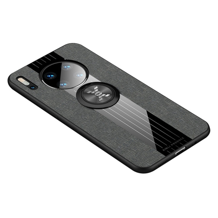XINLI Stitching Cloth Textue Shockproof TPU Protective Case with Ring Holder, For Huawei Mate 8, For Huawei Mate 9, For Huawei Mate 10, For Huawei Mate 10 Pro, For Huawei Mate 20, For Huawei Mate 20 Pro, For Huawei Mate 20 X, For Huawei Mate 30��������...